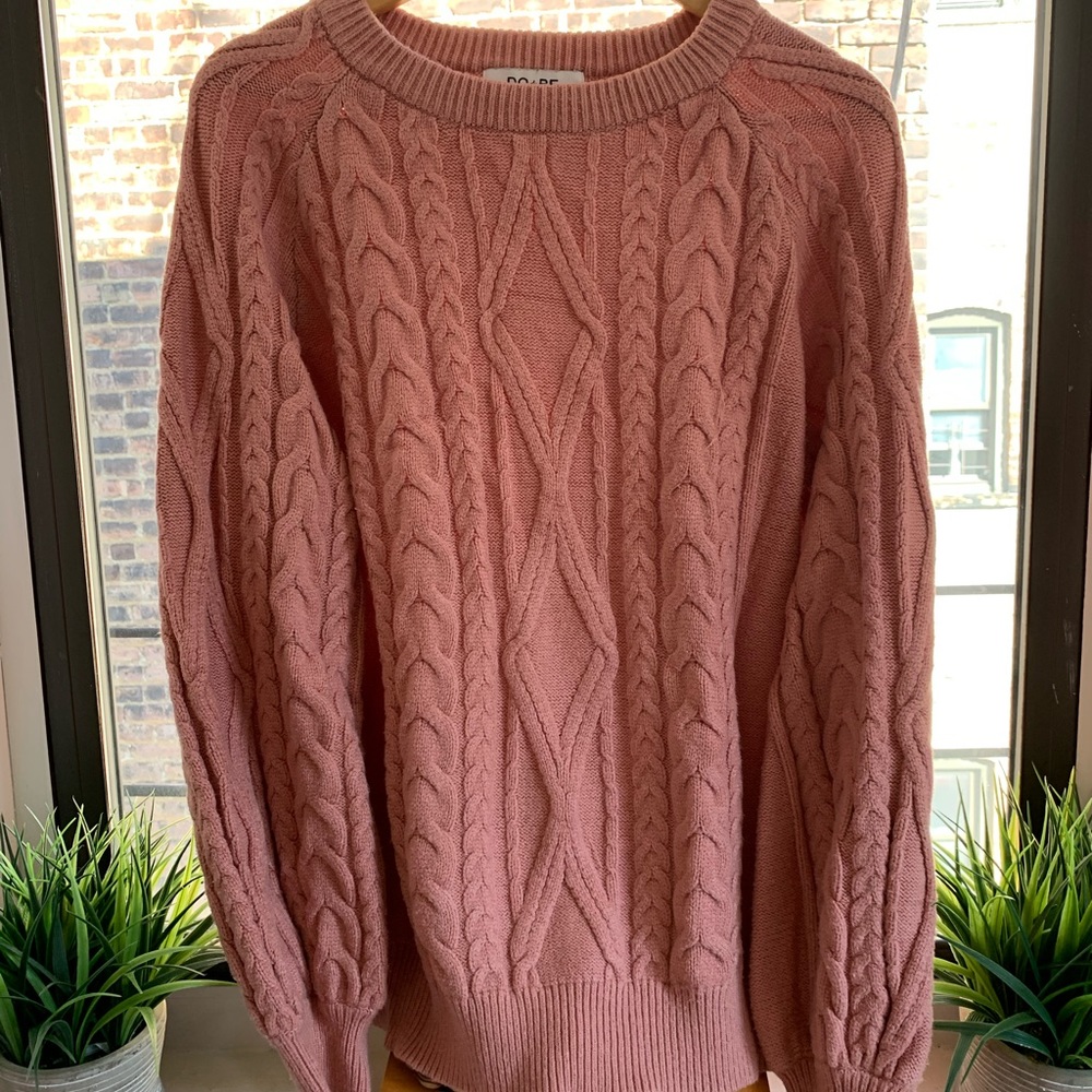 Pink Knitted Sweater